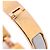 Bracelete Hermès Clic Clac PM Branco Dourado - vista 7