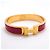 Hermès Brazalete Hermes Clic Clac PM GP Plated Gold Red Mujer OP026626 Roja Dorado - vista 2
