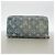 Louis Vuitton Monogram Denim Zippy Wallet Blue - view 10