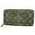 Louis Vuitton Monogram Denim Zippy Wallet Schwarz