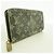 Louis Vuitton Monogram Denim Zippy Wallet Schwarz - Ansicht 2