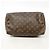 Bolso de mano Louis Vuitton Monogram Speedy 30 Castaño - vista 3