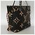 Saco Tote Louis Vuitton Monogram Jungle Neverfull MM Preto - vista 2