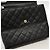 Chanel Matelassé Handtasche Schwarz - Ansicht 7