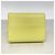 Céline Celine Triomphe Leather Tri-fold Wallet Yellow - view 10