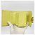 Céline Celine Triomphe Leather Tri-fold Wallet Yellow - view 3