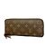 Louis Vuitton Monogram Portefeuille Clemence Long Wallet Fuschia