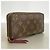 Louis Vuitton Monogram Portefeuille Clemence Long Wallet Fuschia - Ansicht 2