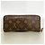 Louis Vuitton Monogram Portefeuille Clemence Long Wallet Fuschia - Ansicht 9