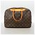 Bolso Louis Vuitton Monogram Deauville Castaño - vista 11