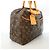 Bolso Louis Vuitton Monogram Deauville Castaño - vista 2