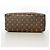 Bolso Louis Vuitton Monogram Deauville Castaño - vista 3