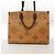 Saco Tote Louis Vuitton Monogram Giant Reverse OnTheGo GM Marrom - vista 10