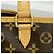 Saco Tote Horizontal Louis Vuitton Monogram Batignolles Marrom - vista 9