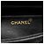 Sac à épaule Chanel en agneau noir - vue 5