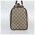 Gucci Vintage Web Boston GG Coated Canvas Medium Bege - vista 3