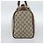 Gucci Vintage Web Boston GG Coated Canvas Medium Bege - vista 4