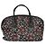 Chanel Optic Coco Bowler Printed Coated Canvas with Caviar Medium Black
