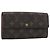 Portafoglio Louis Vuitton Sarah NM Monogram Canvas Marrone