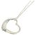 Autre Marque Collar Tiffany & Co. Open Heart Large en plata