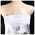 Autre Marque Collar Tiffany & Co. Open Heart Large en plata - vista 6