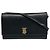 Bolsa de Ombro em Couro Burberry Preto