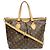 Bolsa de Ombro Louis Vuitton Palermo PM Marrom
