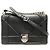 Christian Dior Diorama Schultertasche Schwarz