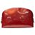 Louis Vuitton Pochette Cosmetic Handbag Pouch Rot - Ansicht 2