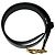 Cinturón de cuero y aleación Gucci GG Marmont Negro Dorado - vista 9