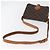 Pochette Louis Vuitton Flore Saumur en toile Monogram perforée Marron - vue 7