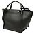 Céline Celine Big Bag - Sac à main en cuir noir - vue 2