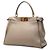 Fendi Peekaboo Medium Handbag Beige - view 2