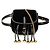 Sac à bandoulière/taille à chaîne Prada Noir Doré