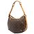 Borsa a tracolla Louis Vuitton Monogram Tulum PM Marrone - vista 2