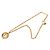 Collana a catena rotonda Chanel Coco Mark D'oro - vista 3