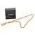 Collar de cadena Chanel Coco Mark Matelassé Dorado - vista 7