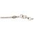 Collar con colgante Chanel Coco Mark Plata Blanco - vista 2