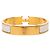 Hermès Hermes Click H PM Charm Armband Weiß Golden - Ansicht 3