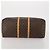 Louis Vuitton Keepall Monogram Canvas 60 Marron - vue 5
