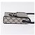 Gucci Horsebit 1955 GG Coated Canvas with Leather Mini Azul marino - vista 3