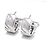 Boucles d'oreilles Chopard Chopardissimo Or Blanc Diamants - vue 2