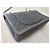 Chanel Classic Double Flap Tasche aus grauem Leder - Ansicht 6