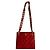 Chanel Borsa a Tracolla in Pelle Matelassé Rossa Rosso