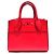 Borsa a mano in pelle Louis Vuitton City Steamer PM Rosso - vista 2