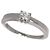 Cartier Déclaration d'Amour Diamantring aus Platin - Ansicht 3