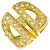 Diamond Céline Anillo banda Celine en oro amarillo 18K con diamante