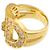 Diamond Céline Anillo banda Celine en oro amarillo 18K con diamante - vista 4
