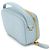 Prada Saffiano Triangle Mini Handbag Pouch Light blue - view 4