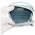 Prada Saffiano Triangle Mini Handbag Pouch Light blue - view 7